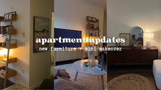 mini apartment makeover , new furniture | home vlog