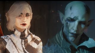 Solas x Lavellan [Dragon Age Inquisition x Veilguard] || Fall For A God 