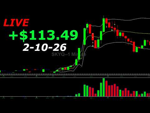 2-10-26 LIVE Trading Penny Stocks: +$113.49