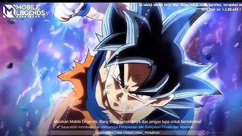 LOADING SCREEN MOBILE LEGENDS X DRAGONBALL