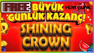 EGT SLOT OYUNLARI | SHINING CROWN BU BÜYÜK KOMBO KALP RİTMİNİ BOZAR  | #egtslot