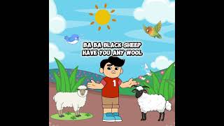 Baba Black sheep #kids #rhymesforkids #makeitviral #songs#shortvideo #viral #babablacksheep