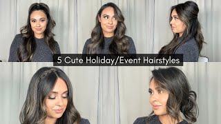 5 Holiday & Event Hairstyles