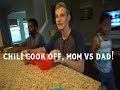 Slow Cooker Chili Cook Off, Mom vs Dad:   Family Life