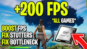 How To Optimize CPU/Processor For Gaming - Boost FPS & Fix Stutters (2022)
