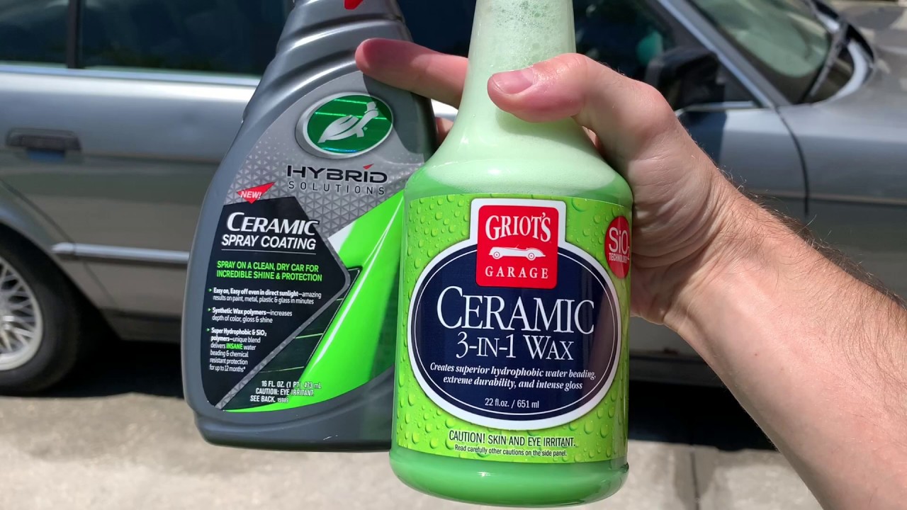 Ceramic Spray Duel - Turtle Wax & Griot's - 3 Month Durability Test 