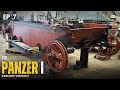 Work experience wednesday fabricating panzer i parts fitting the engine and chain drive