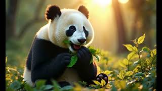 Panda's Peaceful Joy: A Song of Harmony & Love 🐼💚 | Music Video   #pandasong