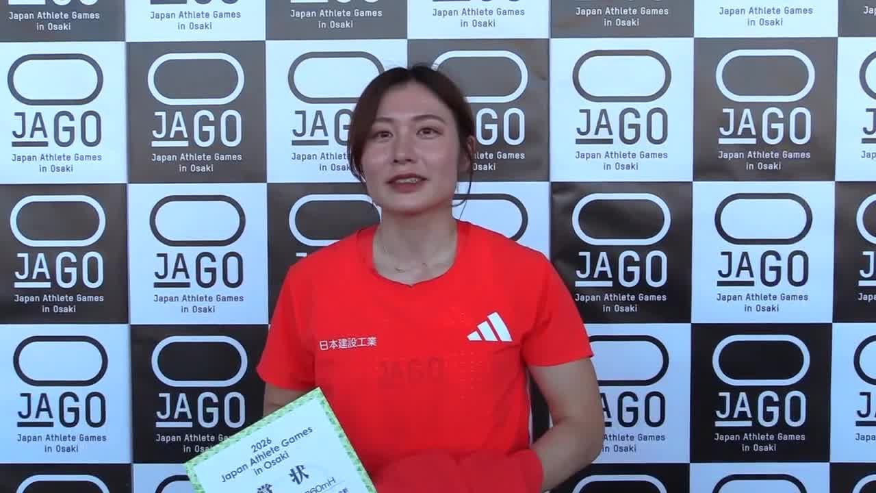 広島県出身の福部真子、山縣亮太が出場　鹿児島県で開催の「室内陸上」　世界室内陸上参加標準を狙う (2026/02/16 11:54)