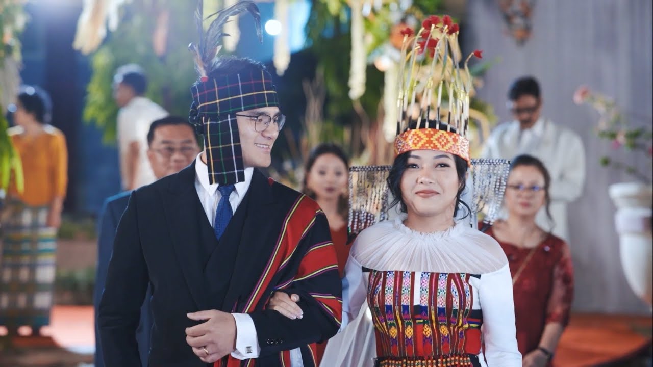 Our wedding reception (Zothana & Hlimhlimi)