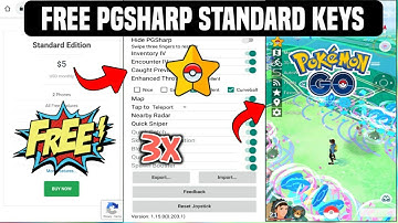 Get Free Pgsharp Standard Keys. 3x Pgsharp Standard Keys Giveaway. Pgsharp Pokemon go