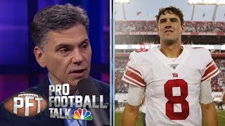 New York Giants' Daniel Jones impresses in first game vs. Bucs | Pro Football Talk | NBC Sports