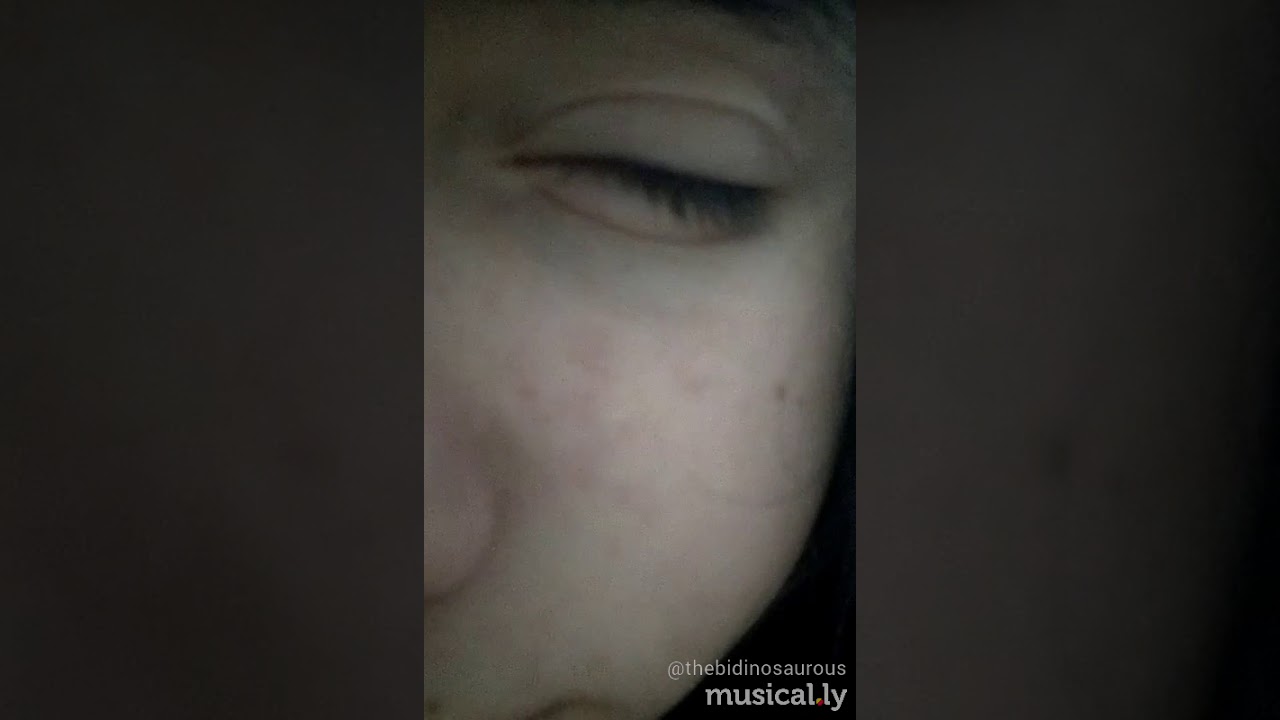 Why is my eye so big in this 14 second video? YouTube