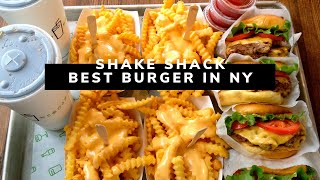 WE TESTED SHAKE SHACK, THE BEST BURGER IN NEW YORK | VLOG 42