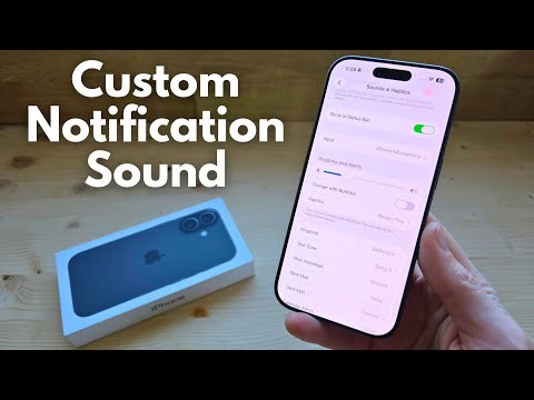 Any iPhone - How to Add CUSTOM Notification Sounds