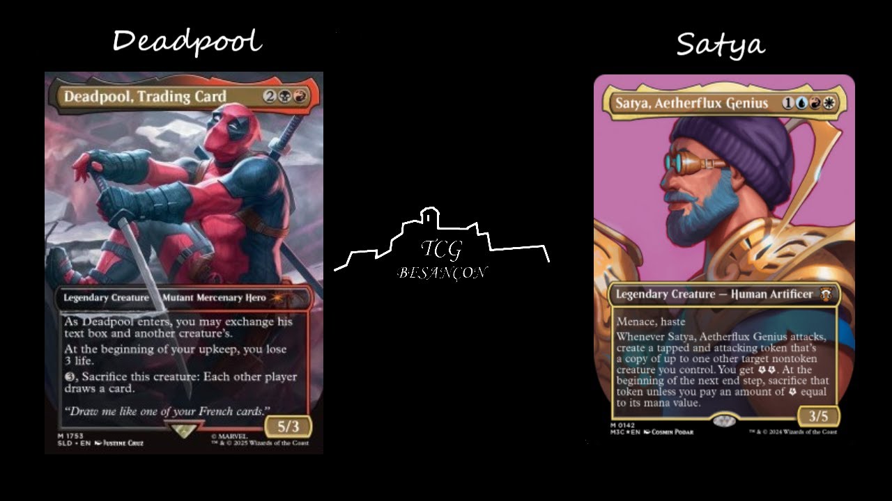 MTG | J3 Ligue DUEL COMMANDER | R3 : Deadpool - Satya