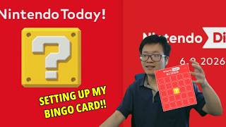 🔴Making My Nintendo Direct Bingo Card for tomorrow!!