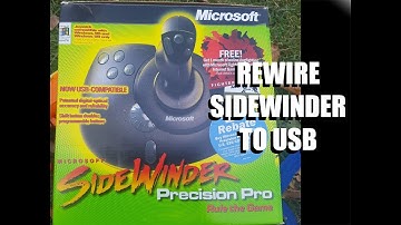 Converting Sidewinder Precision Flightstick Pro To USB