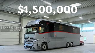 Inside the MOST FUTURISTIC Motorhome With a SPACESHIP Interior!