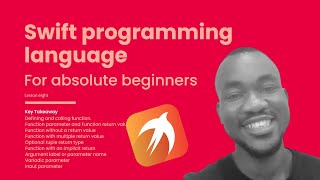 Swift programming language for the absolute beginner Part 8 | Collection - Functions