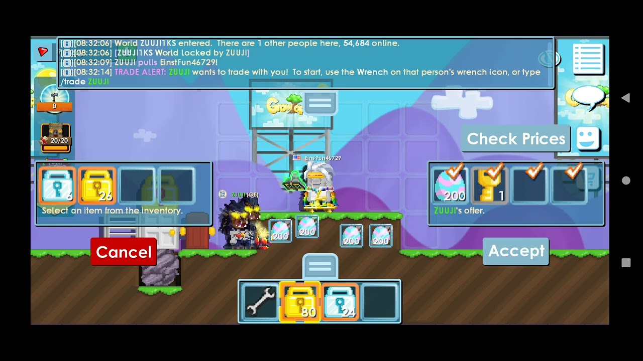 Buying Easter Egg Wavey 200/125WL Part 2 | Growtopia