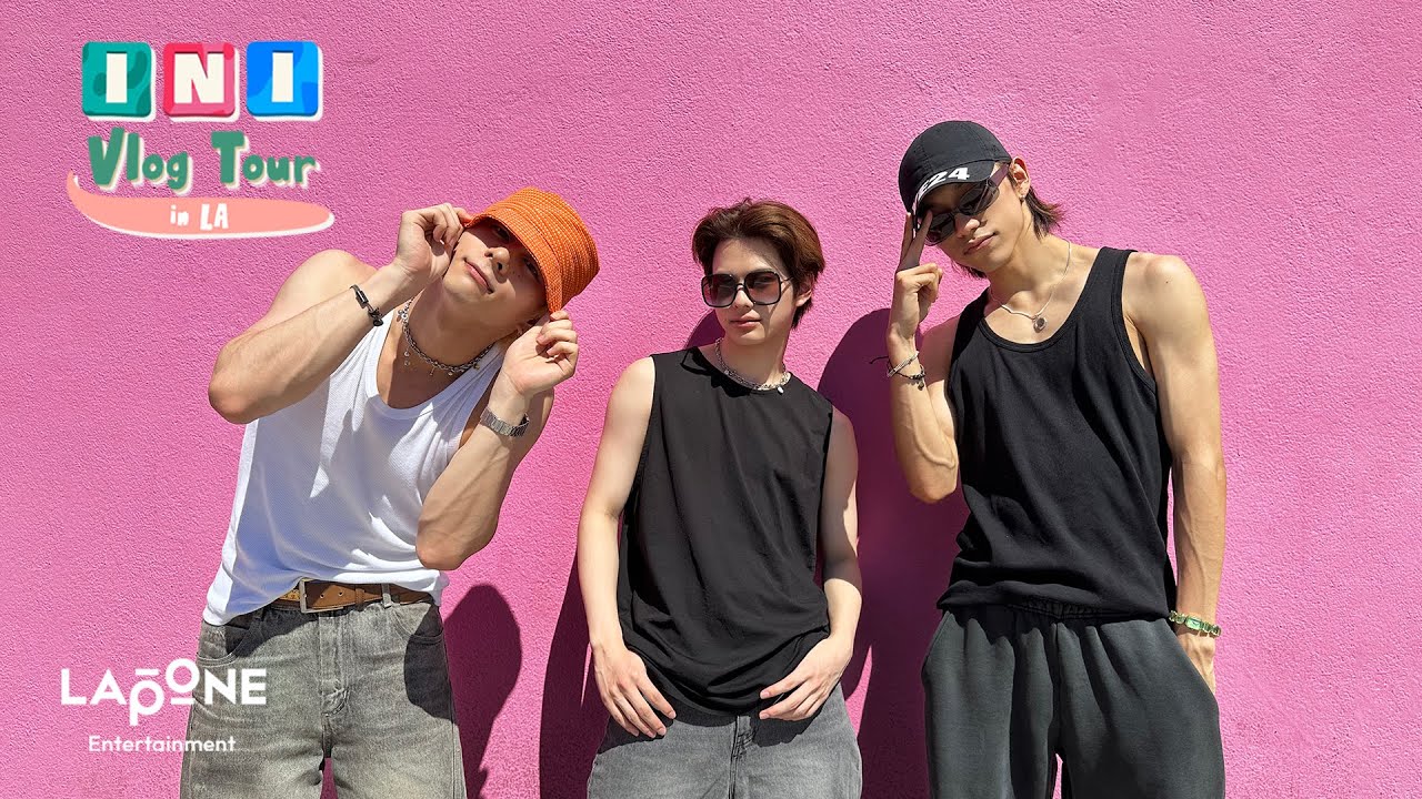 [INI LA Vlog Tour] 〜MELROSE AVENUE & HOLLYWOOD〜