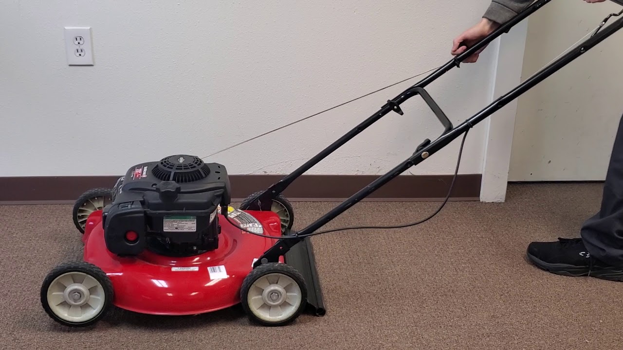 Maniac Mark's 20th Auction - Lot 676 - Yard Machines 20" 125cc Lawn Mower