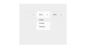 Material Guidelines Dropdown Animation