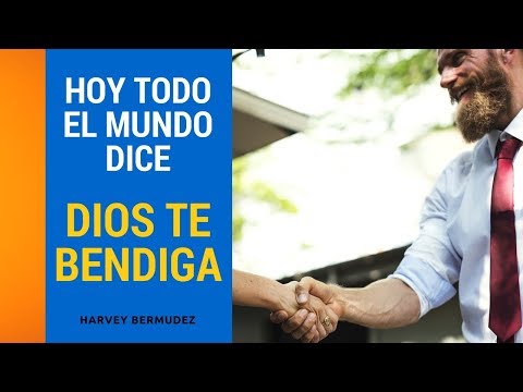 HOY TODO EL MUNDO DICE DIOS LE BENDIGA - HARVEY BERMUDEZ