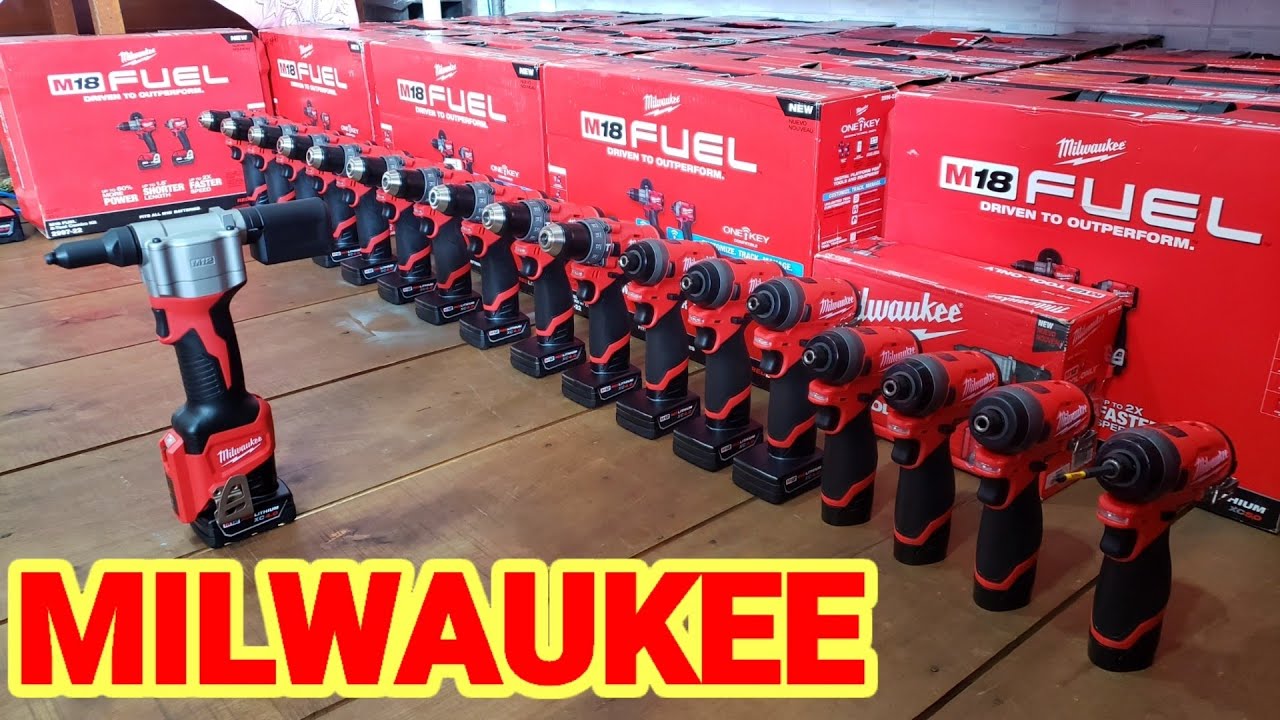 Milwaukee Máy Khoan Pin Máy Bắn Vít Máy Cưa Kiếm Máy Rút Rivet Hãng ...