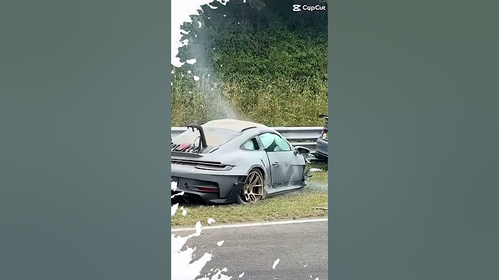 💥 Porsche 911 – Schönheit in Trümmern #porsche #porsche911 #unfall #car