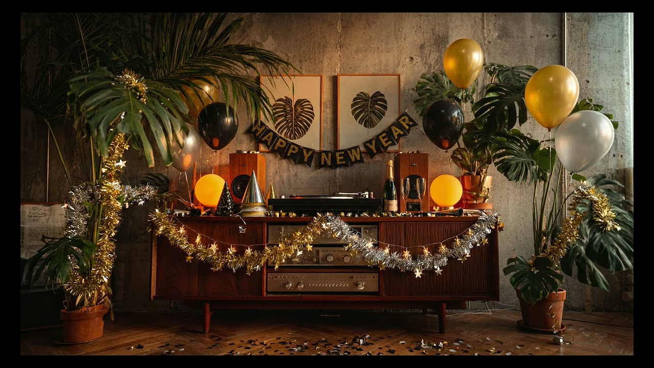 New Year's Eve Lofi 2026 🥂 Chill Party Beats to Ring in 2026 #backgroundforstudy #lofiroom