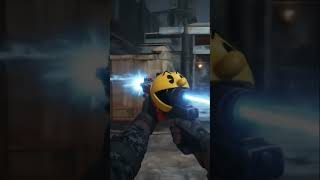 Pac-Man wonder weapon #cod #zombies #callofduty #custom #trend #trending #ai #aivideo #pacman