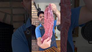 Fraldinha Red com farofa #churrasco #receitas