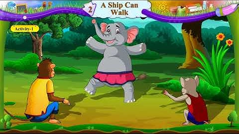 Std 6 English Sem 2 Unit 2 || A Ship can Walk Activity 1 અ શિપ કેન વોક