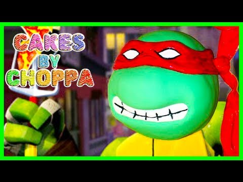 TMNT Cake - Raphael (How To)