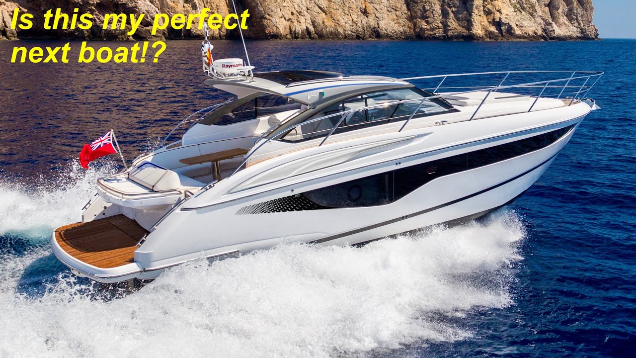 €930,000 Yacht Tour : Princess V40 60th Anniversary