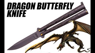 Dragon Butterfly Knives! #weaponsuniverse