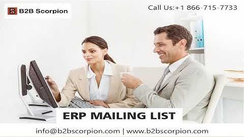 ERP Users Mailing List -2019 Best Marketing Strategy for Better ROI #2019 #ERPUsersMailingLIst