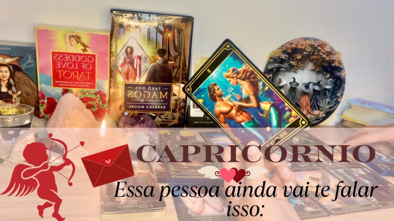 Capricórnio ♑️“Vou até você em breve! Eu só quero você” 