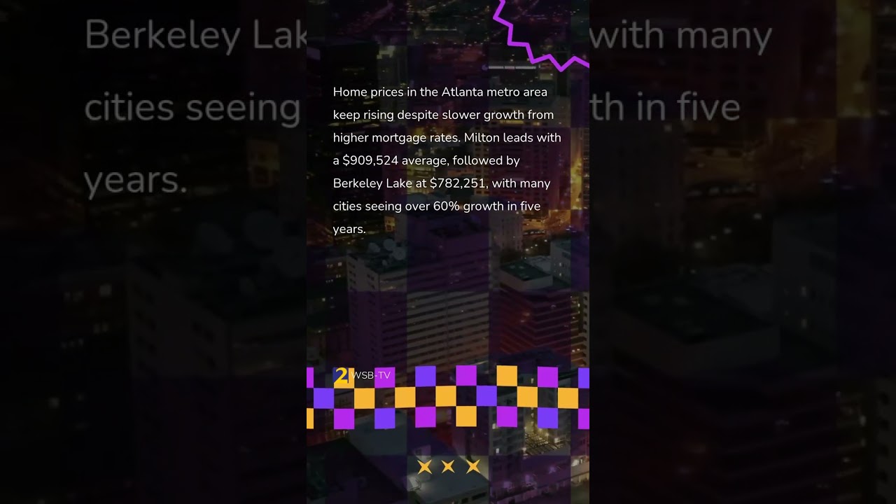 Cities with the fastest-growing home prices in the Atlanta metro area