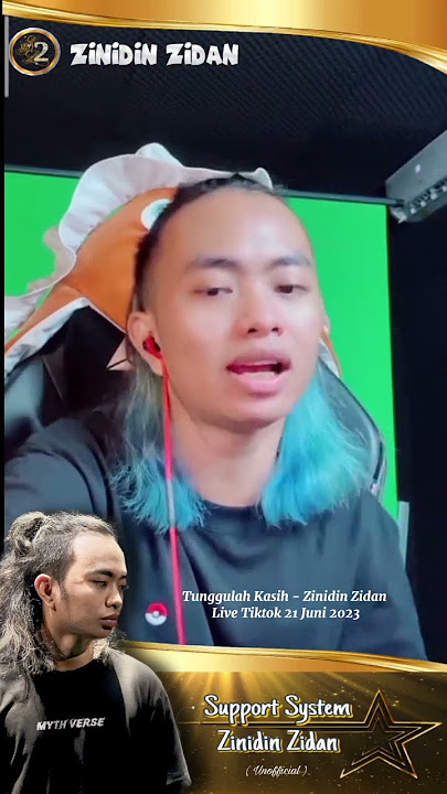 TUNGGULAH KASIH - ZINIDIN ZIDAN #zinidinzidan #zidan #livetiktok