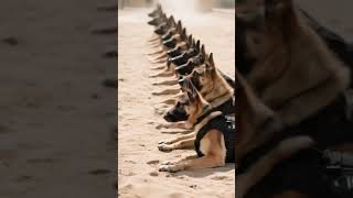 The daily training routine of the K9 special agents is always so cool.
