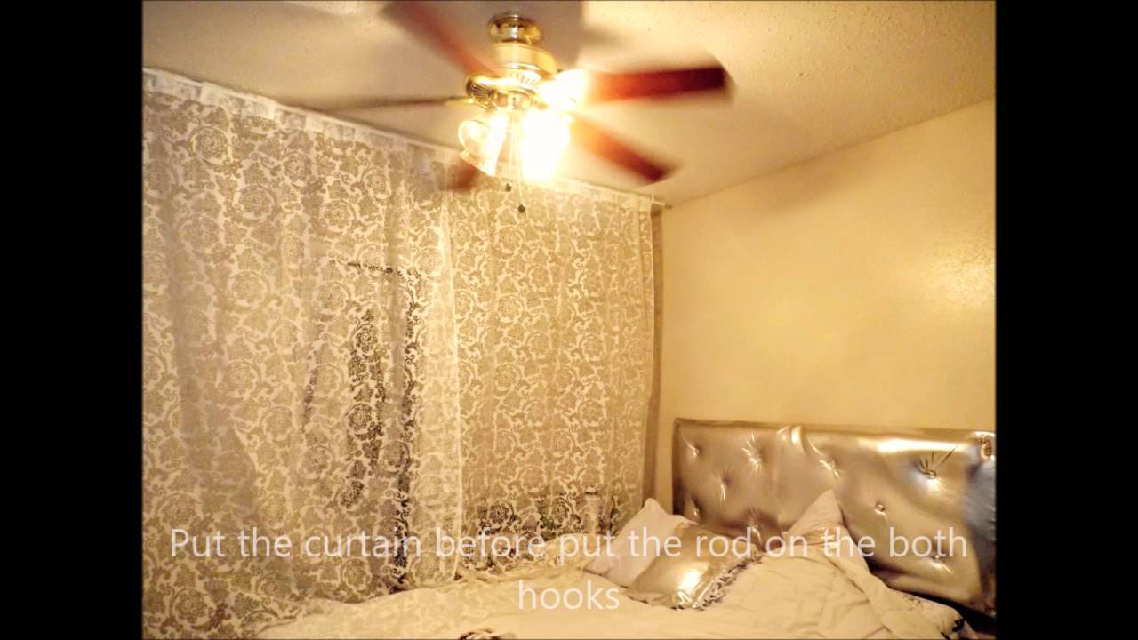 Ikea Hack! Easy Bedroom curtain ideas YouTube