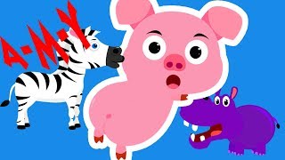 子供の歌 しっぽはどこ Did You Ever See My Tail? どうぶつのうた ピンキッツ童謡