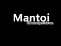 Disculpa - Mantoi