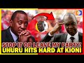 Uhuru BREAKS SILENCE Defends Gachagua Warns Jubilee Leaders Stop The Insults Or Leave My Party