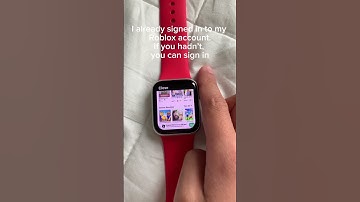 Thumbnail of Play Roblox on your Apple Watch ⌚️ (funny) #mustwatchtillend #mrbudel #funny #shorts
