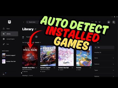 How to ADD an Already Installed Game to Epic Games Launcher FAST!