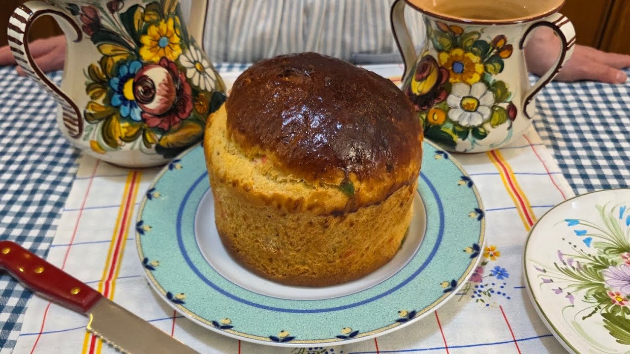PIZZA di PASQUA con PATATE e CANDITI